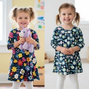 Hanna Andersson Bundle of 2 Floral Dresses